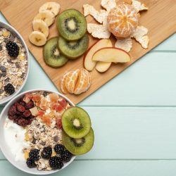 top-view-healthy-breakfast-with-muesli